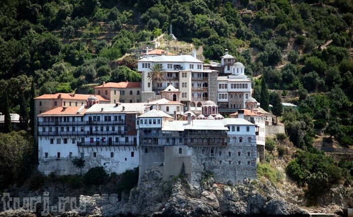Афонский Монастырь в Греции